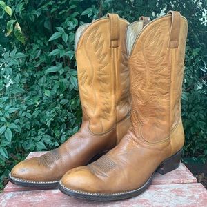 Chris Romero | Houston Cowboy Boots | Size: Men’s 12B | Color: Camel
